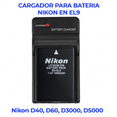 Cargador para Batería Nikon EN-EL9