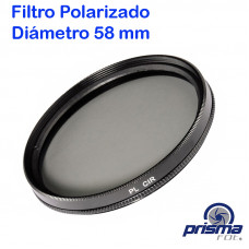 Filtro Polarizador de 58 mm