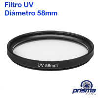 Filtro UV de 58 mm