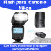 Flash Digital Para Canon O Nikon