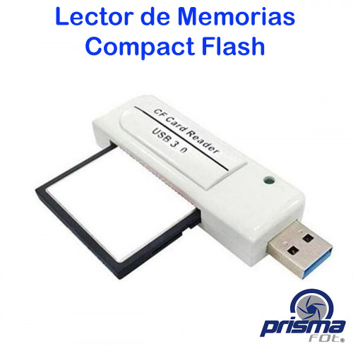 Locomotora Perspectiva En particular LECTOR DE MEMORIA COMPACT FLASH
