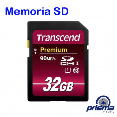 Memoria SD 32 Gigas UHS-1 / Clase 10 Lectura hasta 90 MB/s