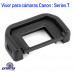 Visor para cámaras Canon EOS 350D, 400D, 450D, 500D, T1, T2, T3, T3I, T4I, T5I